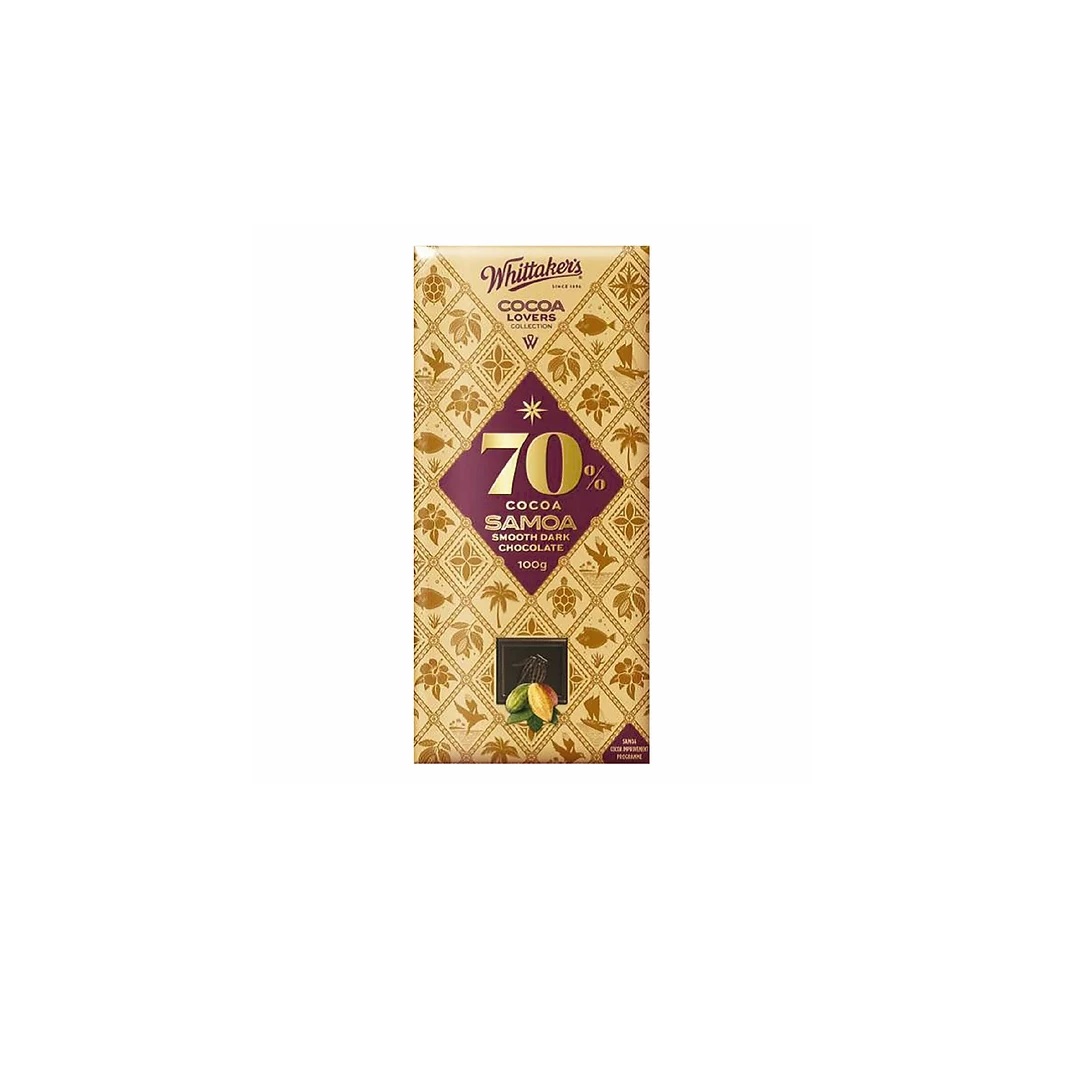 Whittakers Cocoa Lovers Collection 70 percent Imported